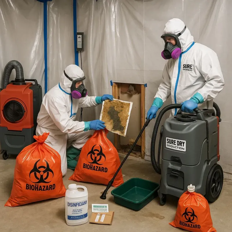 Contaminated Water Handling Protocols process in Marion County, TN