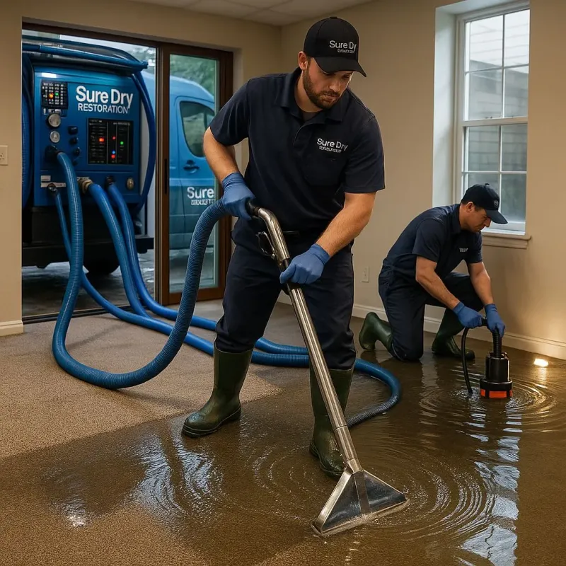 Water Extraction and Removal process in Marion County, TN